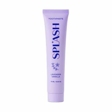 Освежающая зубная паста Splash Lavender Vanilla Lavender Toothpaste с отбеливающим эффектом, 75 мл Освежающая зубная паста Splash Lavender Vanilla Lavender Toothpaste с отбеливающим эффектом, 75 мл