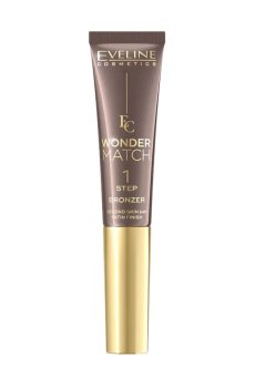 Ультракремовый бронзер для лица Eveline Cosmetics Wonder Match Bronzer 01, 14 мл