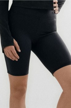 Байкерські шорти - чорний