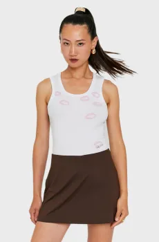 Женский белый топ Белый S Tally Weijl SSLCOBRAD