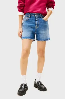 Женские синие джинсовые шорты MOM SHORT BI0134 Синий 31 Tommy Jeans DW0DW20092
