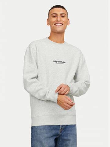 Jack&Jones Світшот Vesterbro 12241694 Білий Relaxed Fit Jack&Jones Світшот Vesterbro 12241694 Білий Relaxed Fit