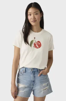 Женская белая футболка Белый L Levi’s® 005GV;0005