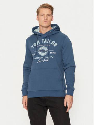Tom Tailor Світшот 1043292 Cиній Regular Fit Tom Tailor Світшот 1043292 Cиній Regular Fit