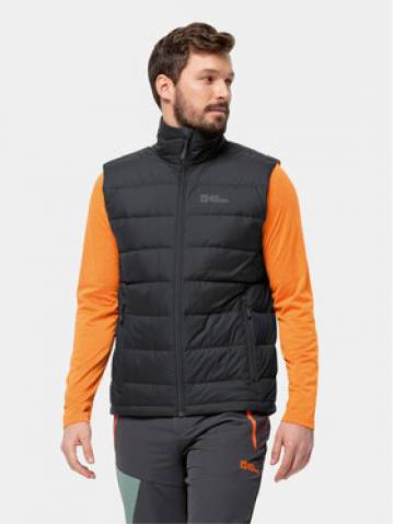 Jack Wolfskin Жилет Ather Down Vest 1207691 Чорний Regular Fit Jack Wolfskin Жилет Ather Down Vest 1207691 Чорний Regular Fit