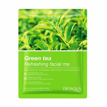 Тканевая маска для лица Bioaqua Plant Essence Green Tea Refreshing Mask Зеленый чай, 25 г Тканевая маска для лица Bioaqua Plant Essence Green Tea Refreshing Mask Зеленый чай, 25 г