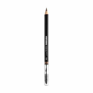 Пудровый карандаш для бровей ViSTUDIO Eyebrow Pencil с щеточкой 108 Коричнево-серый с холодным подтоном, 1.8 г Пудровый карандаш для бровей ViSTUDIO Eyebrow Pencil с щеточкой 108 Коричнево-серый с холодным подтоном, 1.8 г