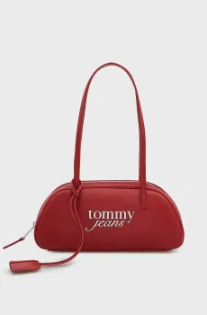 Женская красная сумка BOLD SHOULDER Красный ONESIZE Tommy Jeans AW0AW18787