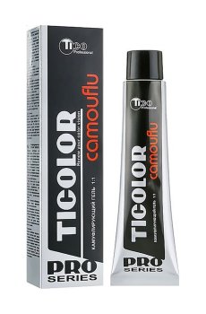 Камуфлирующий гель для закрашивания седины Tico Professional Ticolor Camouflu, Dark Blonde, 100 мл