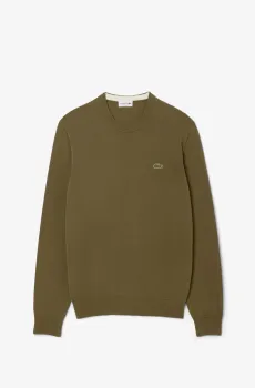 Мужской зеленый свитер Зеленый S Lacoste AH1985E9F