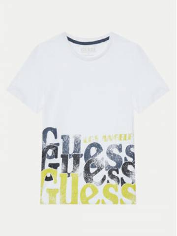 Guess Футболка L5RI12 K8HM4 Білий Regular Fit Guess Футболка L5RI12 K8HM4 Білий Regular Fit