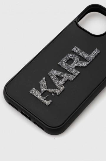 Чехол на телефон Karl Lagerfeld iPhone 15 6.1 цвет чёрный Чехол на телефон Karl Lagerfeld iPhone 15 6.1 цвет чёрный