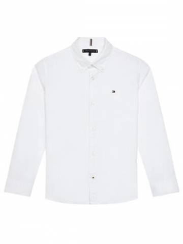 Tommy Hilfiger Сорочка Solid Poplin KB0KB06965 D Білий Slim Fit Tommy Hilfiger Сорочка Solid Poplin KB0KB06965 D Білий Slim Fit