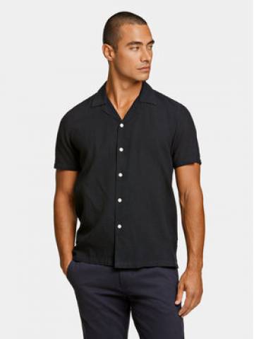 Lindbergh Сорочка 30-203319 Чорний Relaxed Fit Lindbergh Сорочка 30-203319 Чорний Relaxed Fit