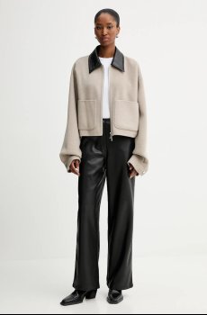 Куртка с добавлением шерсти Nanushka