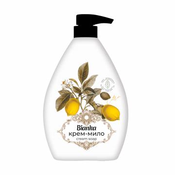 Жидкое крем-мыло Bianka Cream Soap Citron, 900 г Жидкое крем-мыло Bianka Cream Soap Citron, 900 г