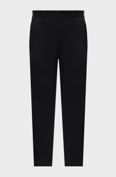Мужские черные брюки Черный M Karl Lagerfeld 563093.255093;990