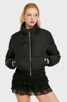 Женская черная куртка Черный S Tally Weijl SJAPESEILA