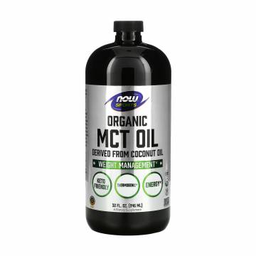 Органическое масло МСТ NOW foods Organic MCT Oil, в жидкости, 946 мл Органическое масло МСТ NOW foods Organic MCT Oil, в жидкости, 946 мл