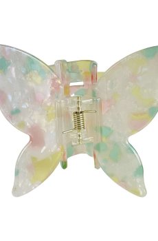 Заколка для волос Chacott Hair Clip Metelyk Green Pink, 6.5*6 см, 1 шт