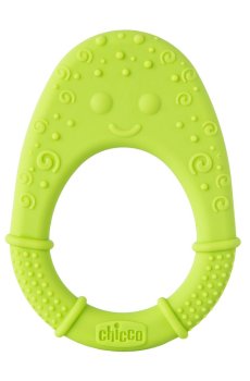 Игрушка-прорезыватель для зубов Chicco Silicone Super Soft Цыпленок, силиконовая, от 2 месяцев (28120.30)