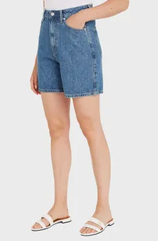 Женские синие джинсовые шорты HW JUNE Синий 28 Tommy Hilfiger WW0WW38124