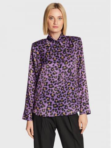 Nissa Сорочка C13343 Фіолетовий Regular Fit Nissa Сорочка C13343 Фіолетовий Regular Fit