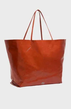 Женская оранжевая кожаная сумка Оранжевый ONESIZE Bimba Y Lola 252BBAJ3J.10151