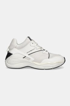 Замшевые кроссовки Emporio Armani