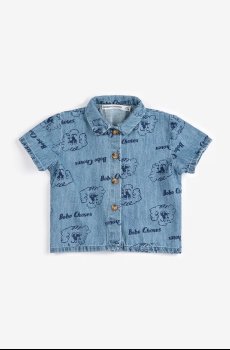 Детская джинсовая рубашка Bobo Choses Pickles The Dog