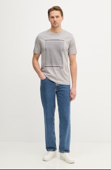 Хлопковая футболка BOSS Green TS_Tour Print