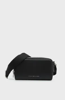 Мужская черная кожаная сумка BUSINESS Черный ONESIZE Tommy Hilfiger AM0AM14164