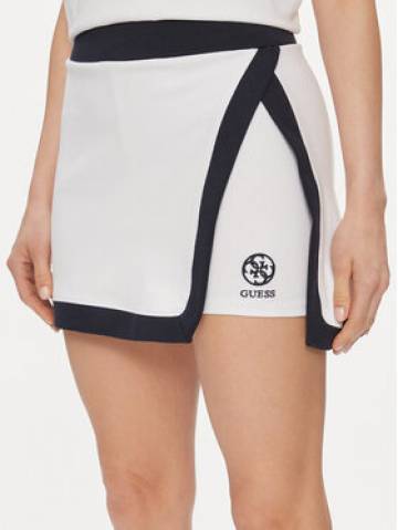 Guess Cпідниця-міні V4GD00 KBP41 Білий Slim Fit Guess Cпідниця-міні V4GD00 KBP41 Білий Slim Fit