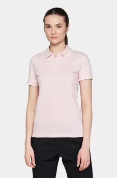 Женское розовое поло POLO CLASSICA W PQ Розовый XS Lotto 213501/ACT