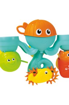 Игрушка для ванны Clementoni Осьминог, от 10 месяцев, 31*22*11 см (17458)