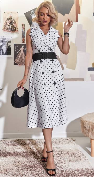 Сукнi норма Lemanta Сукня з поясом 46 (5770)