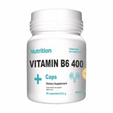 Витамин B6 AB PRO EntherMeal Vitamine B6 400 + Caps, 30 капсул Витамин B6 AB PRO EntherMeal Vitamine B6 400 + Caps, 30 капсул