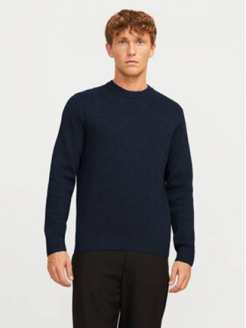 Jack&Jones Светр Milano 12259666 Cиній Relaxed Fit Jack&Jones Светр Milano 12259666 Cиній Relaxed Fit