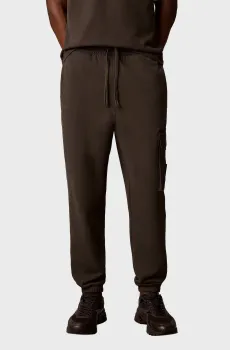 Мужские темно-серые спортивные брюки 350 SUEDED UTILITY Серый M Calvin Klein Jeans LV04RJ204G