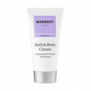 Антиперспирантный крем-дезодорант Marbert Bath & Body Classic Antiperspirant Cream Deodorant, 50 мл Антиперспирантный крем-дезодорант Marbert Bath & Body Classic Antiperspirant Cream Deodorant, 50 мл