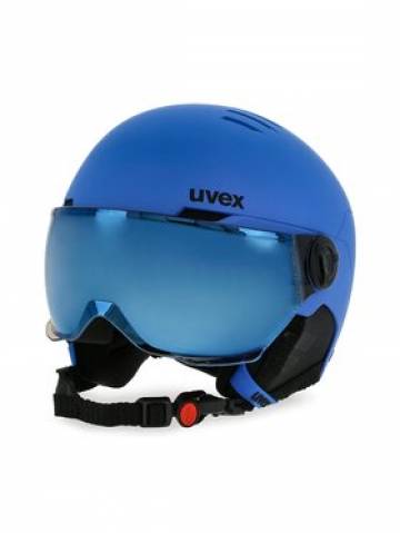 Uvex Шолом для сноуборду Rocket Jr Visor 56/6/263/20 Голубий Uvex Шолом для сноуборду Rocket Jr Visor 56/6/263/20 Голубий