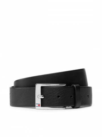 Tommy Hilfiger Чоловічий ремінь New Aly Belt AM0AM08363 Чорний Tommy Hilfiger Чоловічий ремінь New Aly Belt AM0AM08363 Чорний