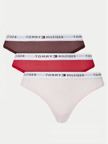 Tommy Hilfiger Набір з 3 пар стрінгів UW0UW05532 Кольоровий Tommy Hilfiger Набір з 3 пар стрінгів UW0UW05532 Кольоровий