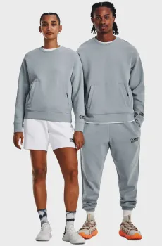 Серый свитшот UA Summit Knit Crew (унисекс) Серый L Under Armour 1377172-465