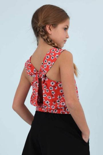 Детский топ Mayoral цвет красный