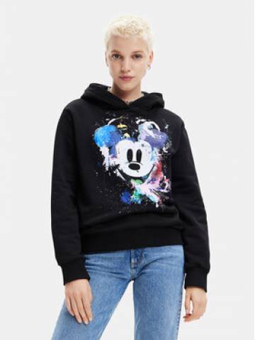 Desigual Світшот 23SWSK35 Чорний Loose Fit Desigual Світшот 23SWSK35 Чорний Loose Fit