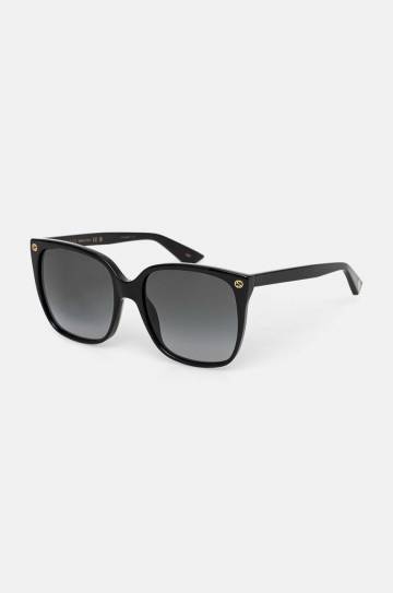 Солнцезащитные очки Gucci женские цвет чёрный GG0022S Солнцезащитные очки Gucci женские цвет чёрный GG0022S