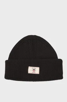 Мужская черная шапка BLEND Черный ONESIZE Gant 9910049