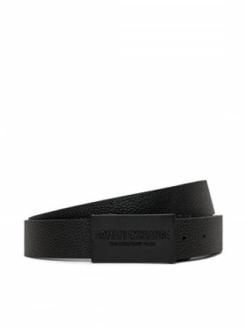 Armani Exchange Чоловічий ремінь XM000289 Чорний Armani Exchange Чоловічий ремінь XM000289 Чорний