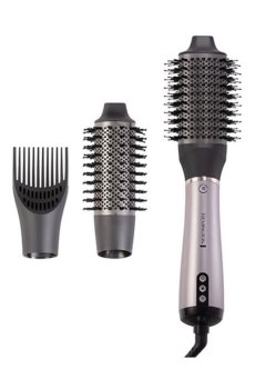 Фен-щетка для волос Remington ProLuxe You Adaptive 3 насадки, серый (AS9880)